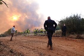 Four active fires, three stabilized and eight under control in Asturias