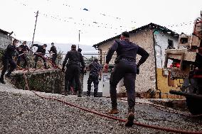 Four active fires, three stabilized and eight under control in Asturias