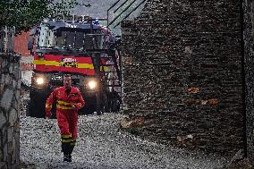 Four active fires, three stabilized and eight under control in Asturias