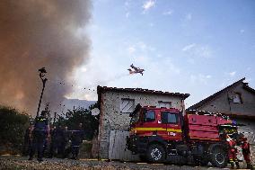 Four active fires, three stabilized and eight under control in Asturias