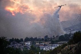 Four active fires, three stabilized and eight under control in Asturias