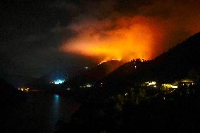 More than 158,000 hectares burned by fires in Galicia in August, according to Copernicus