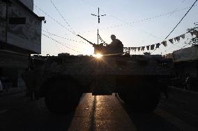 Weapons Handover at Burj Barajneh Camp in Beirut - Lebanon