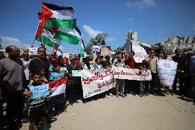 Gaza City Protests Erupt - Gaza