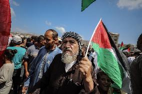 Gaza City Protests Erupt - Gaza