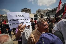 Gaza City Protests Erupt - Gaza