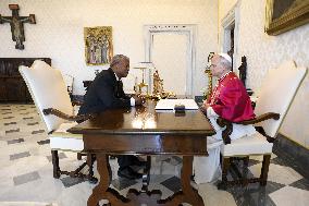 Pope Leo XIV meets President of Seychelles - Vatican