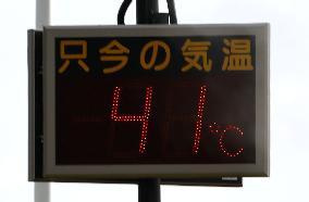 Intense heat in Japan