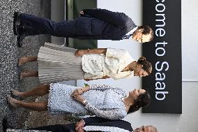 SWEDEN CROWN PRINCESS COUPLE GAMLEBY