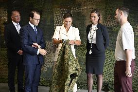 SWEDEN CROWN PRINCESS COUPLE GAMLEBY