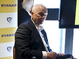 Ryanairin lehdistötilaisuus