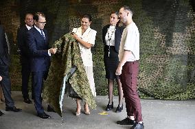 SWEDEN CROWN PRINCESS COUPLE GAMLEBY