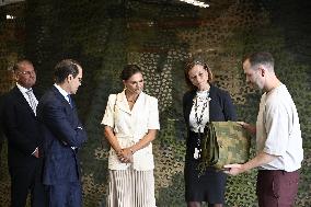 SWEDEN CROWN PRINCESS COUPLE GAMLEBY