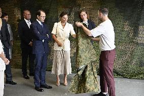 SWEDEN CROWN PRINCESS COUPLE GAMLEBY