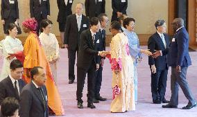 TICAD attendees invited to Imperial Palace