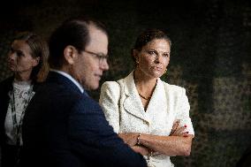 SWEDEN CROWN PRINCESS COUPLE GAMLEBY