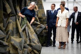 SWEDEN CROWN PRINCESS COUPLE GAMLEBY