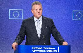 EU And US Publish Joint Statement On Transatlantic Trade And Investment - Brussels