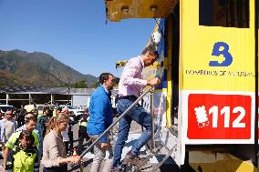 Sanchez Visits Areas Affected by Fires - Spain