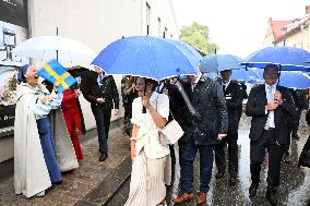 SWEDEN CROWN PRINCESS COUPLE GAMLEBY