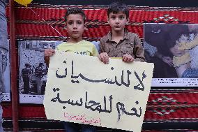 Commemorating the Victims of The Chemical Massacre in Ghouta - Damascus