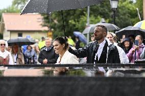 SWEDEN CROWN PRINCESS COUPLE GAMLEBY