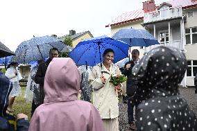 SWEDEN CROWN PRINCESS COUPLE GAMLEBY