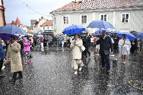 SWEDEN CROWN PRINCESS COUPLE GAMLEBY