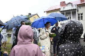 SWEDEN CROWN PRINCESS COUPLE GAMLEBY