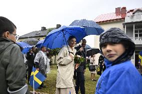 SWEDEN CROWN PRINCESS COUPLE GAMLEBY