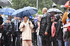 SWEDEN CROWN PRINCESS COUPLE GAMLEBY