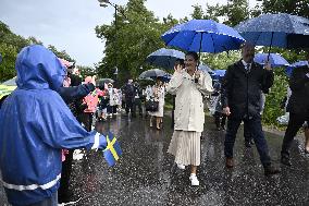 SWEDEN CROWN PRINCESS COUPLE GAMLEBY