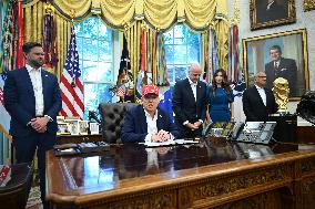 President Donald Trump Announces 2026 World Cup Draw