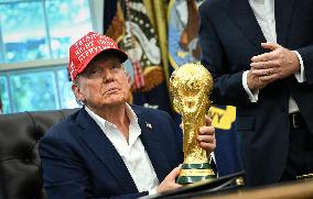 President Donald Trump Announces 2026 World Cup Draw