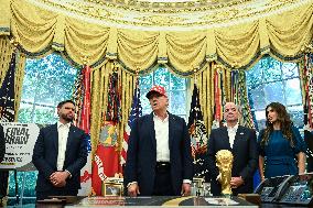 President Donald Trump Announces 2026 World Cup Draw
