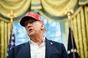 President Donald Trump Announces 2026 World Cup Draw