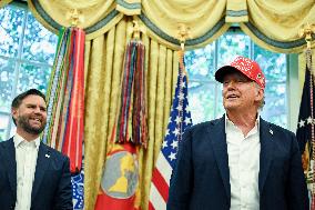 President Donald Trump Announces 2026 World Cup Draw