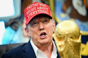 President Donald Trump Announces 2026 World Cup Draw