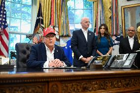 President Donald Trump Announces 2026 World Cup Draw