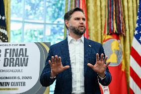 President Donald Trump Announces 2026 World Cup Draw