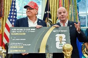 President Donald Trump Announces 2026 World Cup Draw