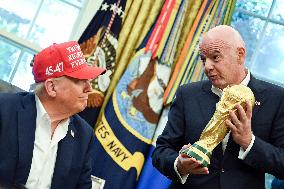 President Donald Trump Announces 2026 World Cup Draw