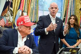 President Donald Trump Announces 2026 World Cup Draw