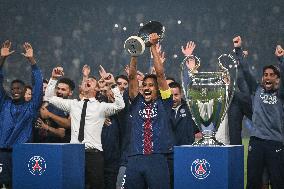 PSG trophies presentation in Paris - FA