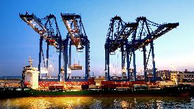 Quanzhou Port Shihu Port Area Container Trade