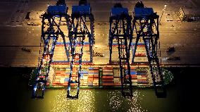 Quanzhou Port Shihu Port Area Container Trade