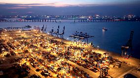 Quanzhou Port Shihu Port Area Container Trade