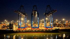 Quanzhou Port Shihu Port Area Container Trade