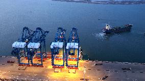 Quanzhou Port Shihu Port Area Container Trade