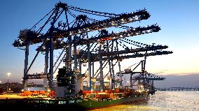 Quanzhou Port Shihu Port Area Container Trade